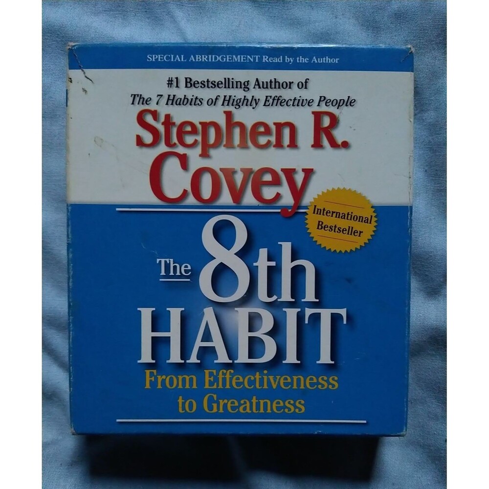 8th Habit Audio Reading-3 disk